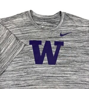 Nike Washington Huskies Dri-FIT Shirt Men's XXL Gray The Nike Tee NCAA Athletic